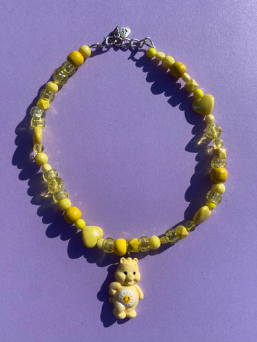 Yellow Necklace - Carebear